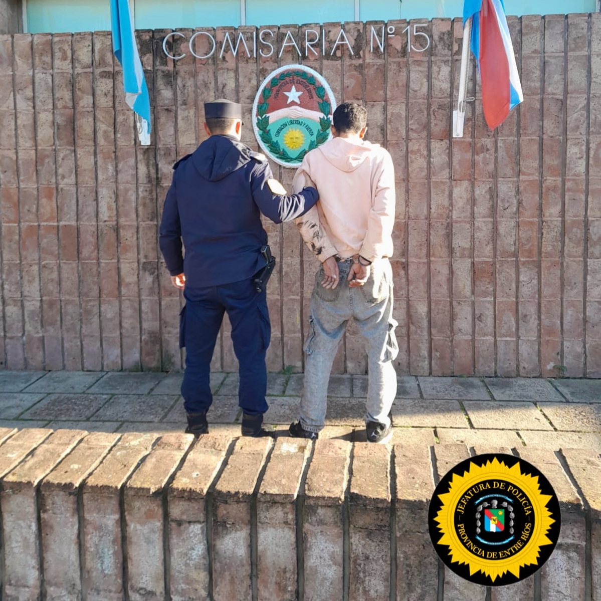 Amenazó con un cuchillo en medio de un conflicto familiar y terminó detenido en Santa Elena